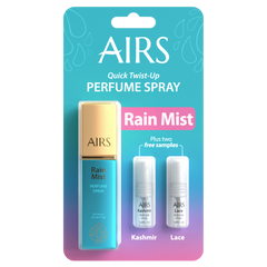 AIRS Rain Mist Perfume Spray, Quick Twist-Up, 0.5 oz