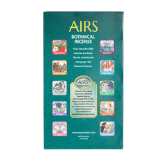 AIRS Incense Variety Pack 40 Long-Lasting Incense Sticks Plus 3 Free Perfume Samples